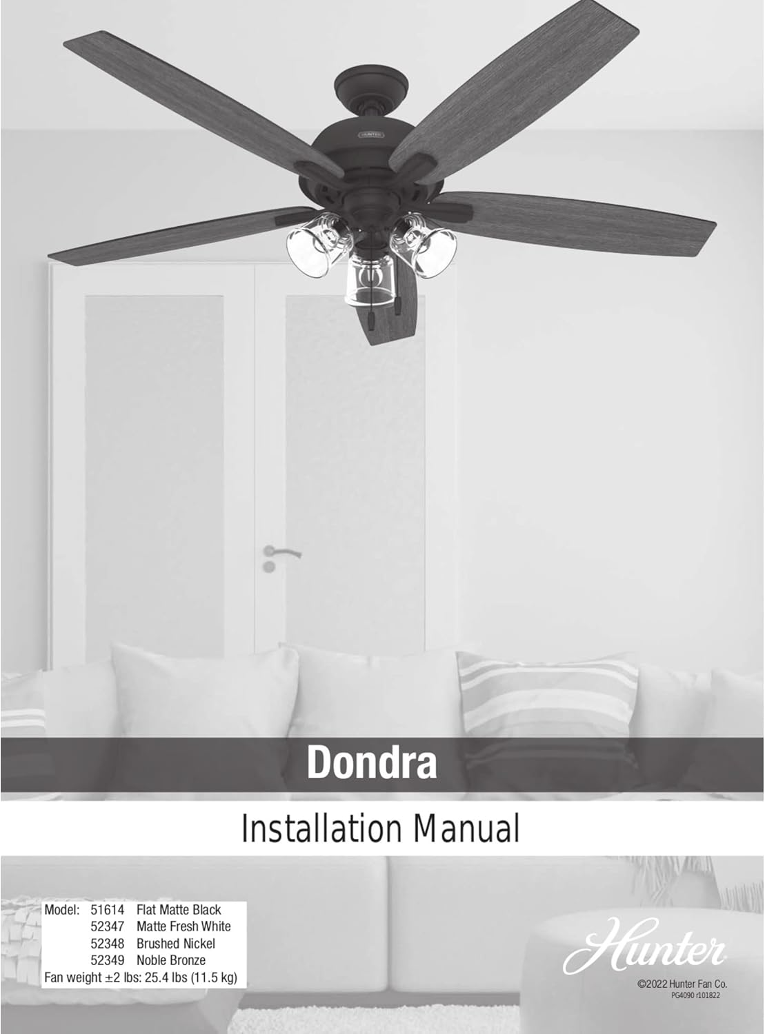 🏅 60 Inch Traditional Ceiling Fan with LED Light ✨ Noble Bronze 5-Blade Fan, 3-Speed Reversible Quiet Motor, Pull Chain Control, Energy Saving Ceiling Fixture for Large Bedroom Living Room Kitchen